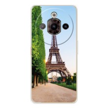 Чехол Эйфелева Башня для ZTE Nubia Focus Pro - (AlphaPrint) (Дорога в Париж)
