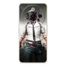 Силиконовый чехол с картинкой "Герой Pubg" на ZTE Nubia Focus Pro – Пабг