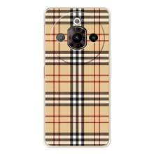 Чехол с Брендами одежды на Нубия Фокус Про – Burberry стиль