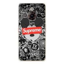 Чехол с Брендами одежды на Нубия Фокус Про – Supreme Маус