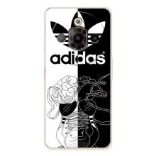 Чехол в стиле "Адидас" для Нубия Фокус Про – Adidas шнурки
