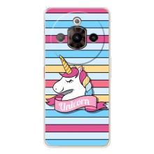 Чехол для Нубиа Фокус Про - (Единорожки - Новинки) (AlphaPrint) (Unicorn)