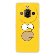 Чехол с Симпсонами для ZTE Nubia Focus Pro (VPrint) (Гомер)