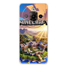 Чохол з картинками Майнкрафт для Нубіа Фокус Про – Minecraft