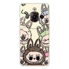Чохол з Лабубу на ZTE Nubia Focus Pro (Колаж Лабубу)