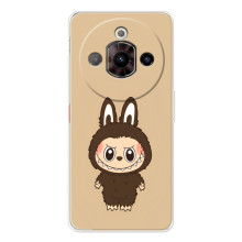 Чохол з Лабубу на ZTE Nubia Focus Pro (Коричневий Лабубу)