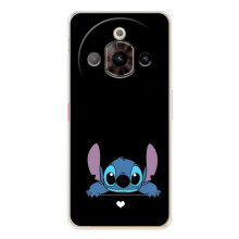 Чохол з принтом Стіч на ZTE Nubia Focus Pro – Стіч на чорному