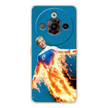 Чохол з принтом Фантастична четвірка для ZTE Nubia Focus Pro – Людина-факел