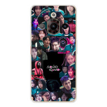Чохол Гра в кальмара для ZTE Nubia Focus Pro – Колаж гра кальмара