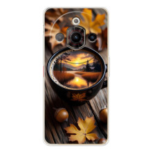 Чохол з унікальним дизайном 'Осінь з кавою' для ZTE Nubia Focus Pro – Темна кава