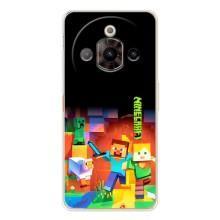 Чехлы для ZTE Nubia Focus Pro (Персонажи Майн Крафт) – Герой Майнкрафт