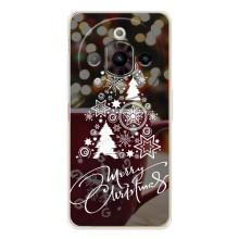 Різдвяні Чохли для ZTE Nubia Focus Pro (VPrint) (Ялинка яскрава)