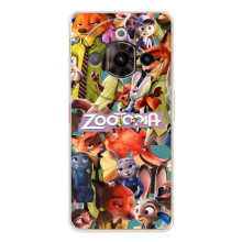 Силіконовий чохол з принтом Зоотрополіс для ZTE Nubia Focus Pro – Колаж героїв