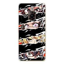 Силіконові чохлі з очіма Anime для Нубія Фокус Про – Очі на чорному