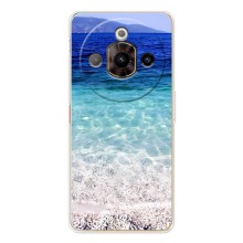 Силиконовый чехол с КАРТИНКАМИ лето для ZTE Nubia Focus Pro (AlphaPrint) (Море)