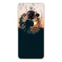 Силиконовый Чехол с одуванчиками на ZTE Nubia Focus Pro – Красивый одуванчик