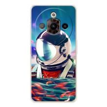Силиконовый Чехол с принтом "Космонавты" на ZTE Nubia Focus Pro – Космонавт в воде