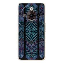 Силиконовый Чехол на ZTE Nubia Focus Pro (Крутой орнамент)