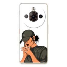 Силиконовый Чехол на ZTE Nubia Focus Pro с картинкой Стильных Девушек – В зеленом