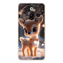 Яскравий чохол для ZTE Nubia Focus Pro з Зимові Оленята – Оленятко