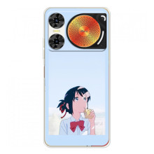 Чехол с персонажами АНИМЕ на ZTE Nubia Music 2 – Мицуха