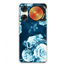 Чехлы (ART) Цветы на ZTE Nubia Music 2 (VPrint) (Блактині бутони)