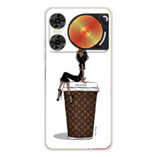 Чохли Луі Вітон для ZTE Nubia Music 2 (AlphaPrint - LOUIS VUITTON) – кава LOUIS VUITTON