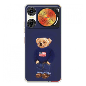 Чехлы Мишка Тедди для ZTE Нюбия Мьюзик 2 – Мишка USA
