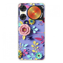 Чохли з квітами для ZTE Nubia Music 2 (VPrint) (Дизайн квітів)