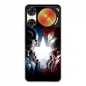 Чехлы с героями Марвел ZTE Nubia Music 2 (VPrint)