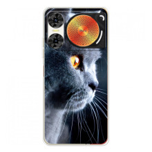 Чохли з Котиками для ZTE Nubia Music 2 (VPrint) – Сірий Кіт