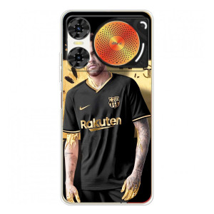 Силиконовый Чехол ZTE Nubia Music 2 – Gold Neymar