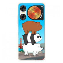 Чехлы с Пандами на ZTE Nubia Music 2 – Друзья
