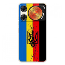 Чехлы УПА (Красно-Чёрный) на ZTE Nubia Music 2 – Флаг УПА