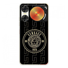 Чохли VERSACE для ЗТЕ Нюбія Мyзiк 2 (PREMIUMPrint) (Лого Версаче)