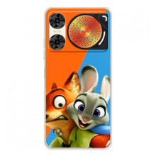 Чехлы ЗВЕРОПОЛИС для ZTE Nubia Music 2 – Ник и Хопс