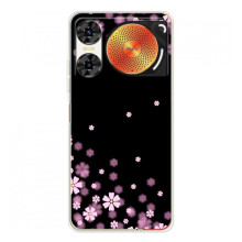 Чохол для ЗТЕ Нюбія Мyзiк 2 - з принтом (Дизайнерські) (AlphaPrint) (Квіти маленькі)