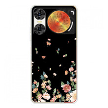Чохол для ЗТЕ Нюбія Мyзiк 2 - з принтом (Дизайнерські) (AlphaPrint) (Маленькі квіти)
