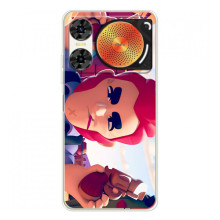 Чехол для ZTE Nubia Music 2 Бравл Старс (VPrint) (Кольт)