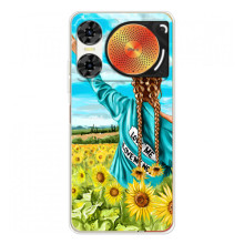 Чохол для Патріота України ZTE Nubia Music 2 - (AlphaPrint) (Україночка)