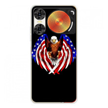 Чехол Флаг USA для ZTE Nubia Music 2 – Крылья США