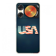 Чехол Флаг USA для ZTE Nubia Music 2 – USA