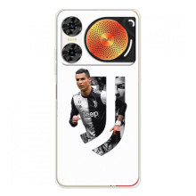 Чохол футболіст Роналду для ЗТЕ Нюбія Музика 2 – Роналду в Ювентусі