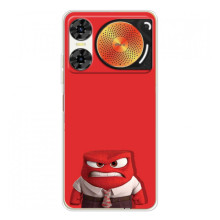 Чехол Головоломка для ZTE Nubia Music 2 - (AlphaPrint) (Гнев)