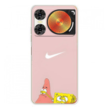 Чохол Губка Боб для ЗТЕ Нюбія Мyзiк 2 (Патрік і Губка)