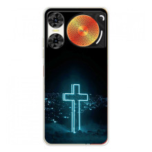 Християнські Чохли для ZTE Nubia Music 2 (AlphaPrint) (Хрест і місто)