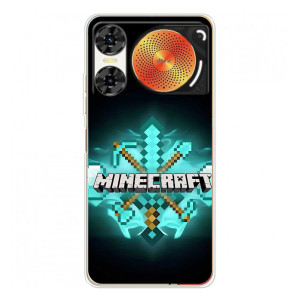 Чехол майнкрафт для ZTE Nubia Music 2 – MineCraft 2