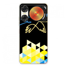 Чехол на ZTE Nubia Music 2 Украинский дизайн (Мир для Украины)