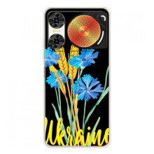Чехол на ZTE Nubia Music 2 Украинский дизайн (Ukraine в цветочках)