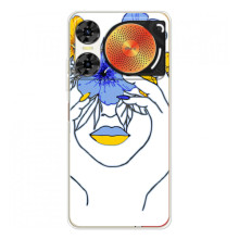 Чехол на ZTE Nubia Music 2 Украинский дизайн (Украинка на всю голову)